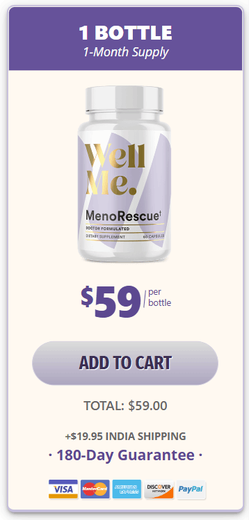 Order MenoRescue 1 bottle